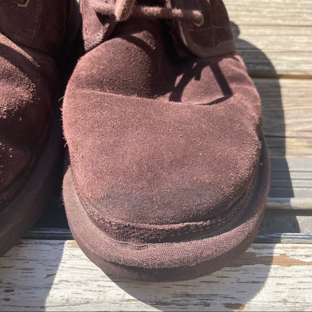 Ugg Chocolate Brown Neumel Boot Mens Size 10 - Picture 9 of 16